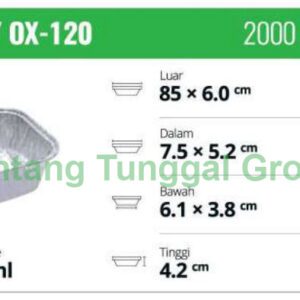 Aluminium Tray Kotak